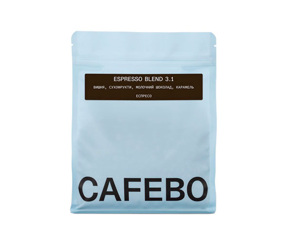 Кофе CafeBoutique Espresso Blend 3.1  в зернах 250 г