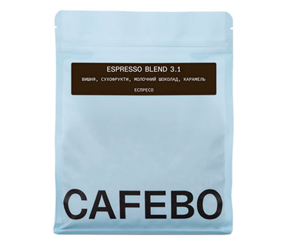 Кофе CafeBoutique Espresso Blend 3.1 в зернах 1 кг