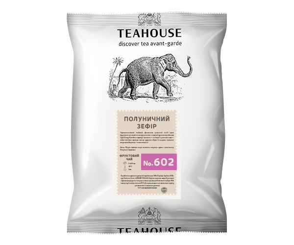 Фруктовый чай Teahouse №602 Клубничный зефир 250 г