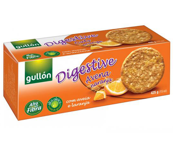 

Печенье GULLON Digestive овсяное с апельсином 425 г (8410376047578)