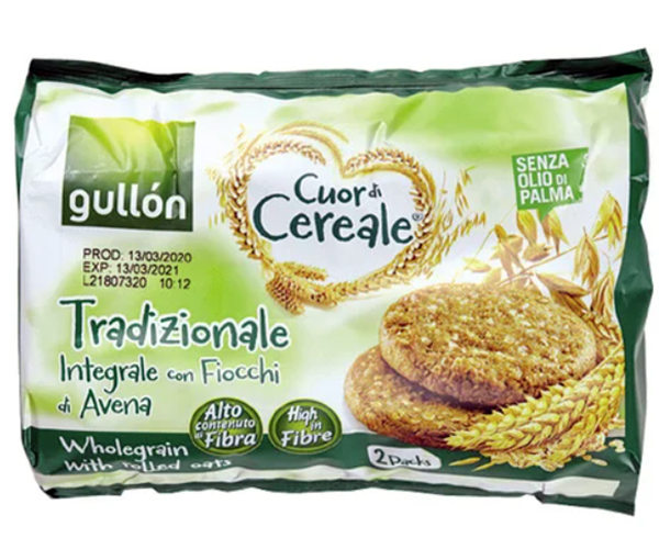 

Печенье GULLON tube2 CDC Tradizionale 560 г (8410376042900)