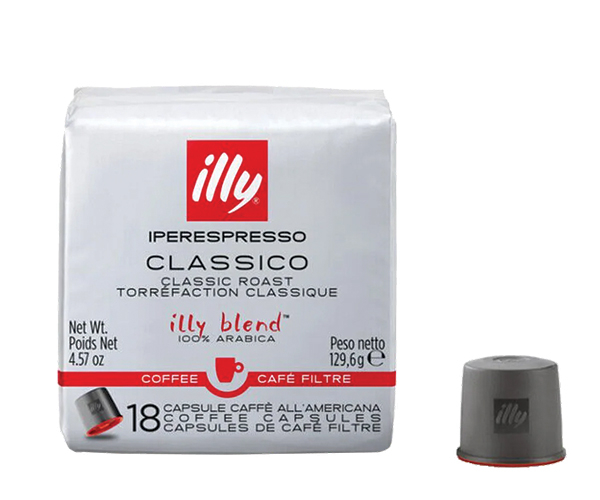 

Кофе в капсулах Illy IperEspresso Classico Americano пак. из фольги - 18 шт