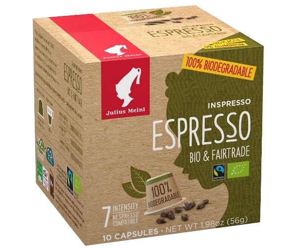

Кофе в капсулах Julius Meinl Nespresso Espresso Bio Fairtrade Nespresso - 10 шт