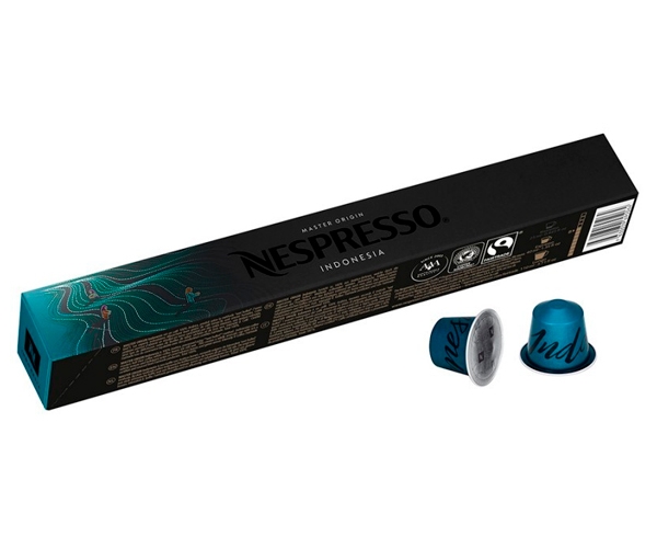Кофе в капсулах Nespresso INDONESIA Wet-Hulled Arabica (тубус) 10 шт