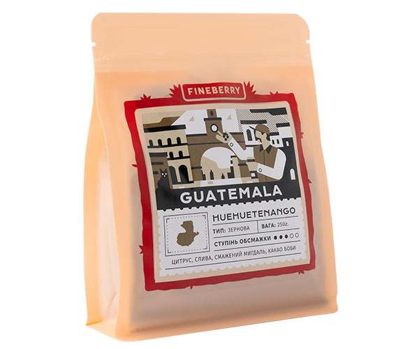 Кава Fineberry Guatemala у зернах 250 г
