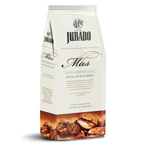 

Кофе без кофеина Jurado Tueste Natural JURADO MAS в зернах 1 кг