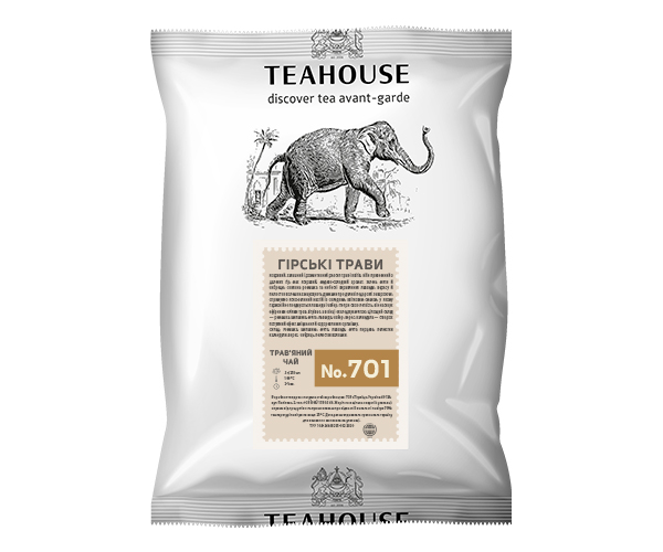 Трав'яний чай Teahouse №701 Гірські трави 150 г