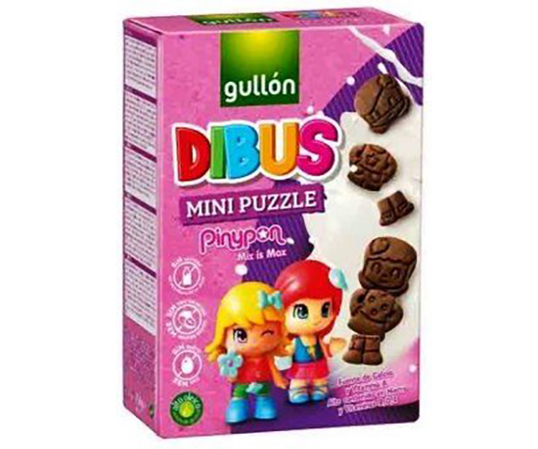 

Печенье GULLON DIBUS Mini PinyPon 250 г (8410376052275)