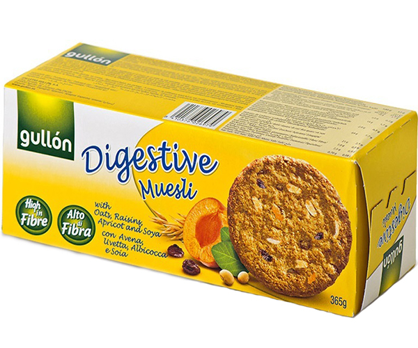 

Печенье GULLON Digestive Muesli 365 г (8410376026979)