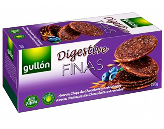 

Печенье GULLON Digestive Thins Finas 270 г (8410376054064)