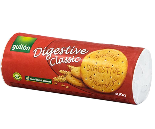 

Печенье GULLON Digestive классическое 400 г (8410376016789)