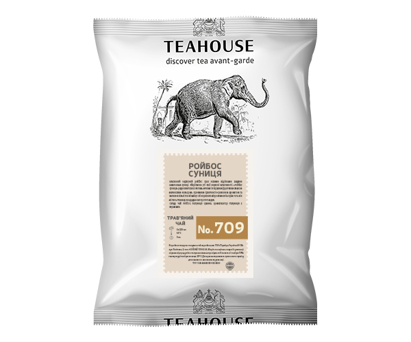 Трав'яний чай Teahouse №709 Ройбуш суниця 250 г