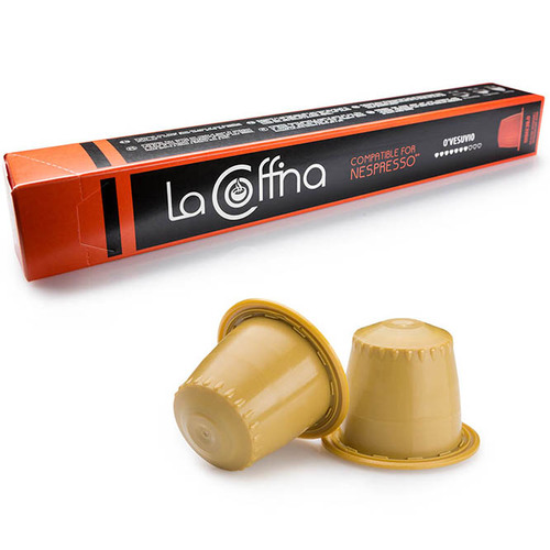 

Кофе в капсулах Nespresso La Coffina O'VESUVIO тубус 10 шт