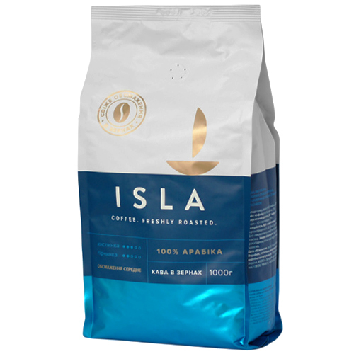 

Кофе ISLA в зернах 1000 г