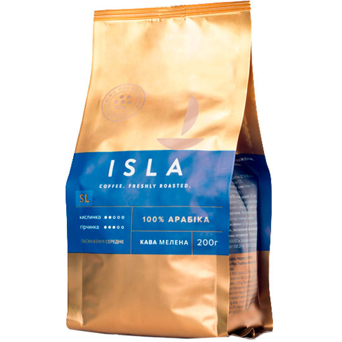 

Кофе ISLA SL молотый 200 г