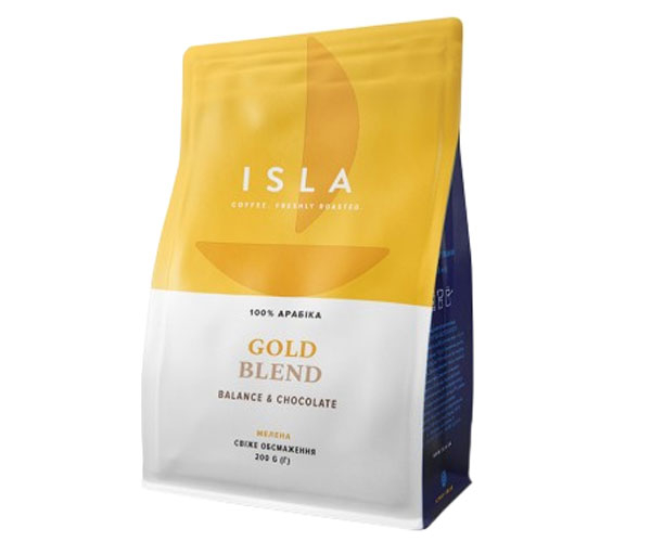 Кава ISLA GOLD BLEND мелена 200 г