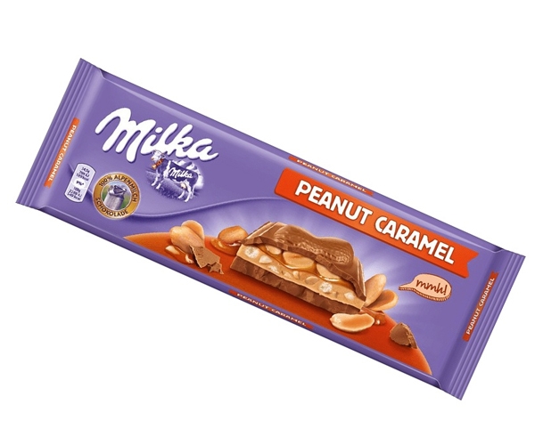 

Шоколад Milka Peanut Caramel 276 г
