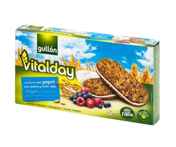 

Печенье GULLON сэндвичи Vitalday с йогуртом 220 г