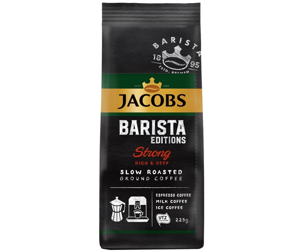 

Кофе Jacobs Barista Strong молотый 225 г (8714599103883)