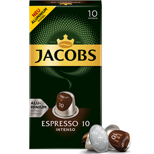 Кава в капсулах Jacobs Nespresso Espresso 10 Intenso 10 шт