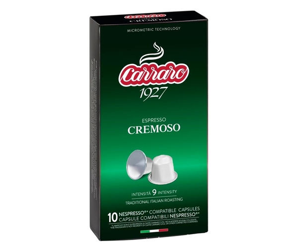 

Кофе в капсулах Carraro Cremoso Nespresso 10 шт