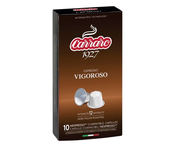 

Кофе в капсулах Carraro Vigoroso Nespresso 10 шт