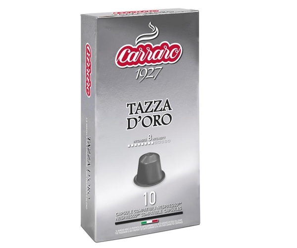 

Кофе в капсулах Carraro Tazza d'Oro Nespresso 10 шт