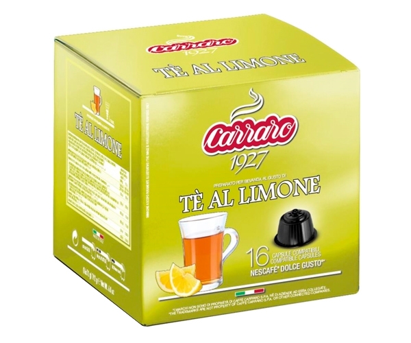 

Чай в капсулах Carraro Tè al Limone Dolce Gusto 16 шт