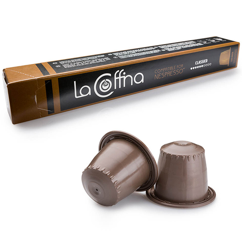 

Кофе в капсулах Nespresso La Coffina CLASSICO тубус 10 шт