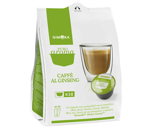 

Кофе в капсулах Gimoka Dolce Gusto Caffe Al Ginseng - 16 шт