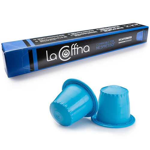 

Кофе в капсулах Nespresso La Coffina DECAFFEINATO тубус 10 шт