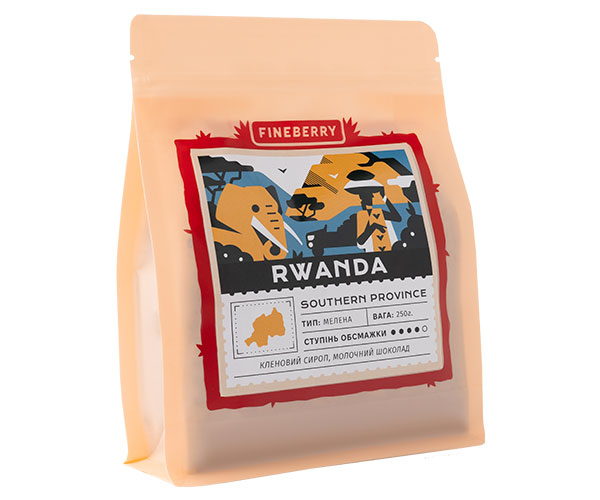 Кофе Fineberry Rwanda молотый 250 г