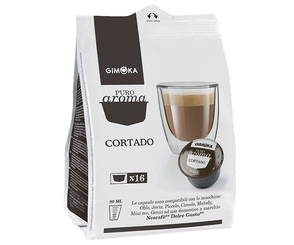 

Кофе в капсулах Gimoka Dolce Gusto Cortado - 16 шт