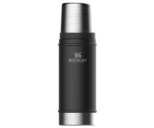 

Термос Stanley Legendary Classic Matte Black 470 мл (10-01228-073), Черный