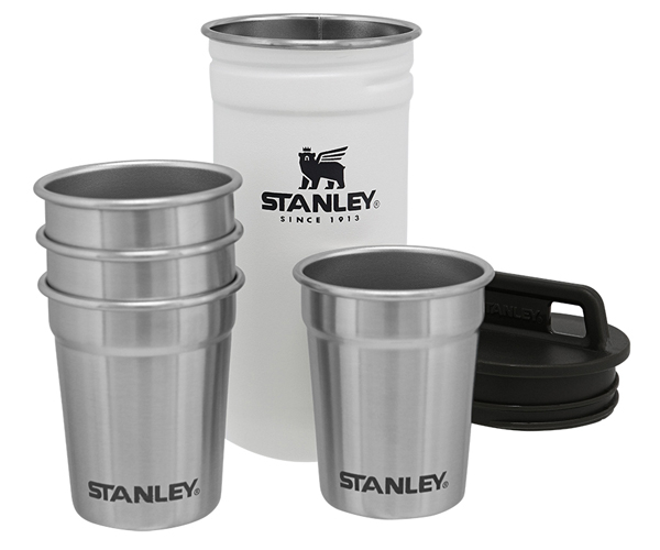 

Набор Stanley Adventure Combo Polar: фляга + 4 рюмки (10-01705-037), Белый