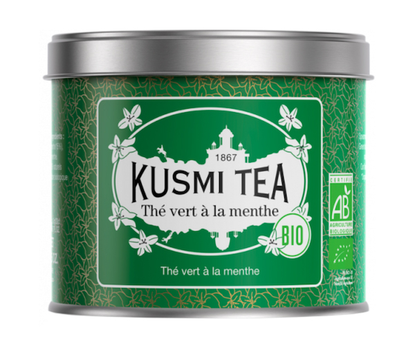 Зелений органічний чай Kusmi Tea Spearmint з/б 100 г