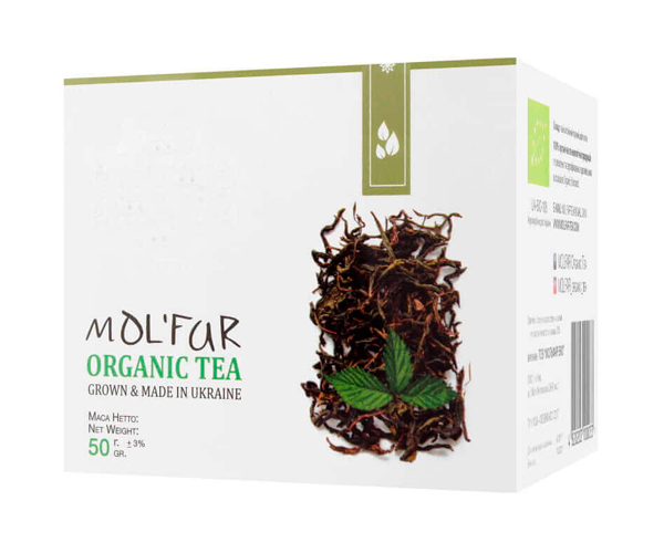 Кипрейный чай MOL’FAR с листьями малины органический 50 г