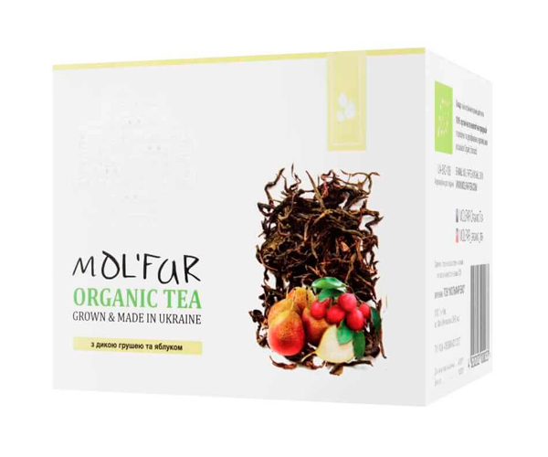 Кипрейный чай MOL’FAR с кусочками дикой груши и яблока 50 г
