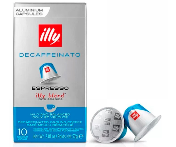 Кава в капсулах Illy Nespresso Espresso Decaffeinato – 10 шт