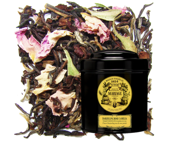 Черный чай Mariage Freres Darjeeling Rose Camelia ж/б 100 г