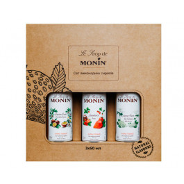Набор сиропов Monin Лимонадный микс 3 шт 50 мл