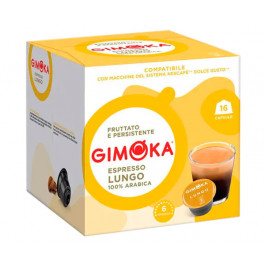 Кофе в капсулах Gimoka Dolce Gusto Lungo 100% Arabica - 16 шт