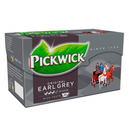 Черный чай Pickwick Earl Grey в пакетиках 20 шт