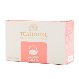 Зеленый чай Teahouse Цветок жасмина в пакетиках 20 шт