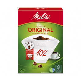 Фильтр-пакет для кофе Melitta Aroma Zones 102 бумажный белый 80 шт