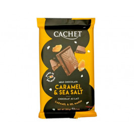 Молочный шоколад Cachet Карамель и Морская Соль 300 г