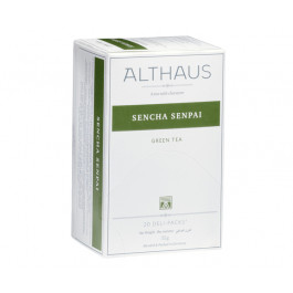 Зеленый чай Althaus Sencha Senpai в пакетиках 20 шт
