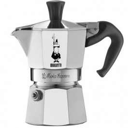 Гейзерная кофеварка Bialetti Moka Express на 2 порции 120 мл