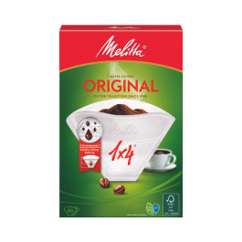 Фильтр-пакет для кофе Melitta Aroma Zones 1*4 бумажный белый 40 шт