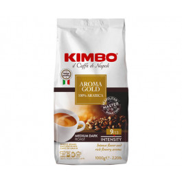 Кофе KIMBO Espresso Aroma gold 100% Arabica в зернах 1 кг